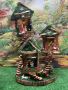 Awesome Fairy House with Fairies & Lights!