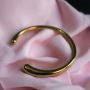 Gold Bangle | 18k Gold-Plated Cuff Bangle for Women
