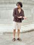 Buy Trendy Linen Shorts for Men online at Best Price