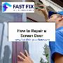 Professional Door Sliding Screen Repair near Me