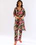 Buy Printed Dark Black Lace Long Co-Ord Sets For Women By Fe