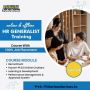 Enhance Your HR Career - HR Generalist Training in Noida!