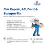How to find services for car repair, AC and bumper fix?