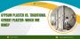 Gypsum Plaster vs. Traditional Cement Plaster: Which One Win