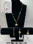 Stainless Steel Chain Necklace and Earrings | FLG Enterprise