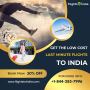 Get The Low Cost Last Minute Flights To India