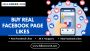 Buy Real Facebook page likes