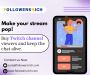 Buy Twitch channel viewers