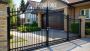 Metal Privacy Gate in California - Ferrari Forge