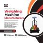 Best Weighing Machine Manufacturers Worldwide