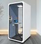 Mobile Sound Booth for 1 Person - Network Interface and Powe