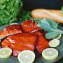 Hot Smoked King Salmon
