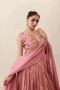 Shop Contemporary Style Baby Pink Lehenga | Frontier Raas