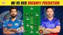 MI vs RCB Dream11 Prediction