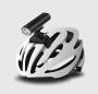 Rechargeable 2-in-1 Cycling Helmet Light for Safety and Comf