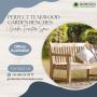 Perfect Teakwood Garden Benches | Garden Furniture Spain