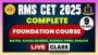 RMS CET 2025 LIVE CLASS for Class 9