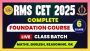 RMS CET 2025 Online Class for Class 6