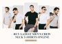 Buy Latest Men's Crew Neck T-Shirts Online