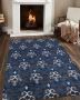 Buy Living Room Blue Rug – Perfect Size and Style 