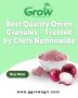 Best Quality Onion Granules – Trusted by Chefs Nationwide