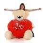 I Love You Teddy Bear | Heartfelt Gift by Giant Teddy 