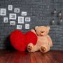 Love-Filled Bear with Heart | Giant Teddy