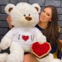 Ultra-Soft & Lovable White Teddy Bear | Giant Teddy