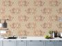 Light Sand Dancing Tiger Zigzag Wallpaper