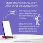 Motivational Phone Holder Stand | Uplifting Gift Idea