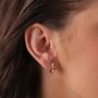 GOLDENS HOOPS | SMALL GOLD EARRINGS | 14K GOLD