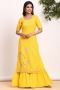 Tuscan Yellow Sharara Set for Women From Gillori