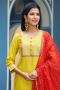 Vibrant Yellow Suit Women from Gillori