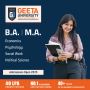 BA psychology distance education