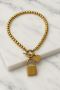 Shop Glam Society Lock Necklace – Hypoallergenic Jewelry