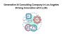 Generative AI Consulting Company in Los Angeles Driving Inno