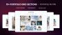 Bootstrap Portfolio Grid Section Template for Developers