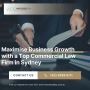Maximise Business Growth with a Top Commercial Law Firm in S