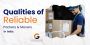 Qualities of Reliable Packers & Movers In India