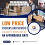 Low Price Packers and Movers: Quality Service at an Affordab