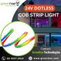 24V Dotless RGB COB Strip Light in Perth