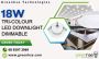 18W Tri-Colour LED Downlight by Greenhse Technologies