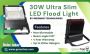 30W LED Slim Flood Light by Greenhse Technologies