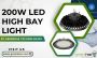 Energy-Efficient 200W LED High Bay Light By Greenhse Technol