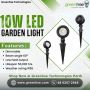10W LED Garden Light by Greenhse Technologies