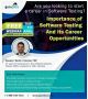  Free Webinar: Software testing and career opportunities for you