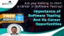  Free Webinar: Software testing and career opportunities for you