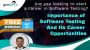  Free Webinar: Software testing and career opportunities for you