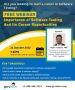 Free Webinar: Software testing and career opportunities for you