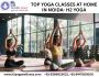 Top Yoga Classes At Home in Noida- H2 Yoga